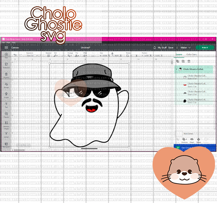 Cholo Ghostie SVG