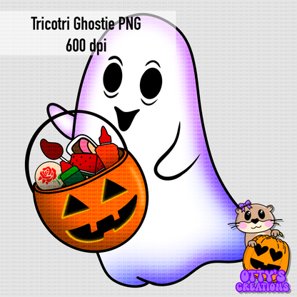 Tricotri & Halloween Ghostie