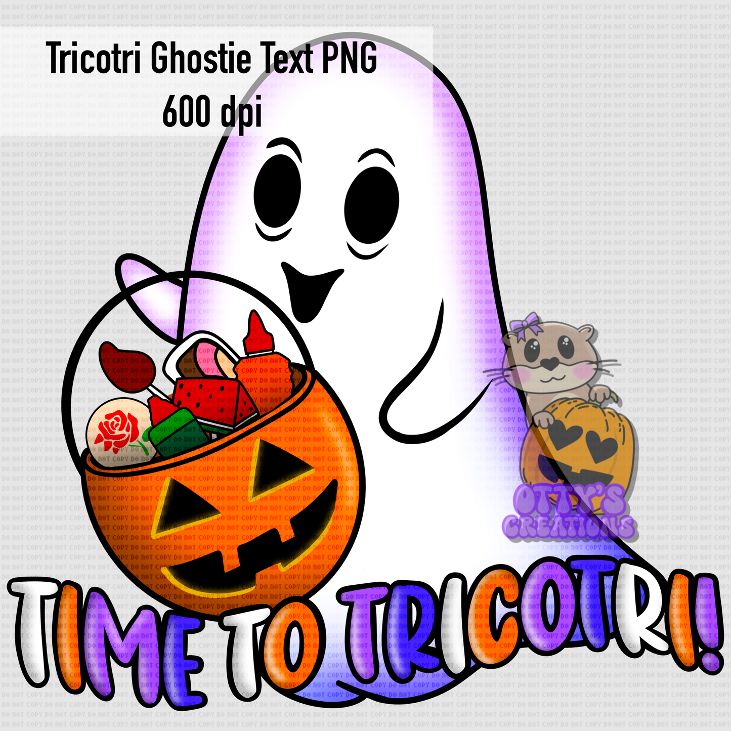 Tricotri & Halloween Ghostie