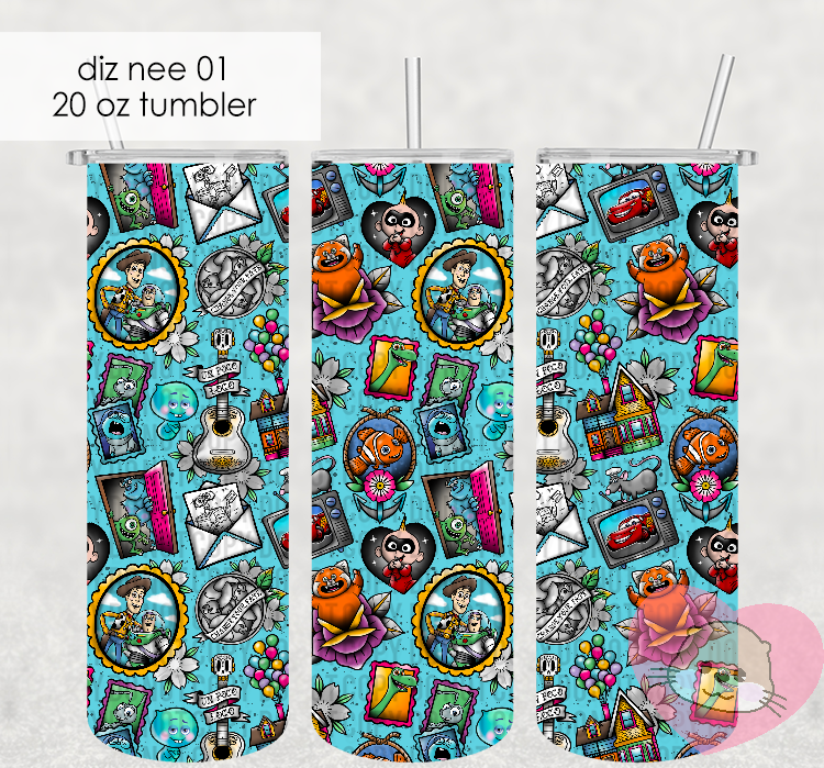 Diznee & Pix R 20 oz Tumbler