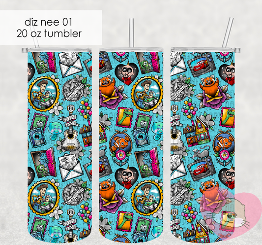 Diznee & Pix R 20 oz Tumbler