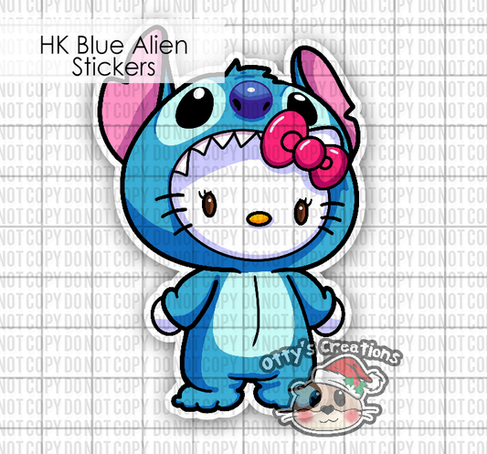 HK Blue Alien