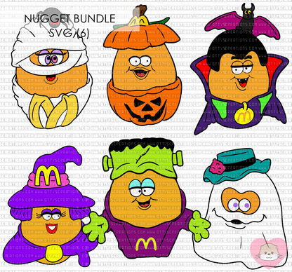 Halloween Nugget SVG