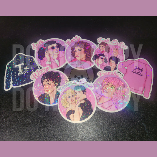 Grease Stickers