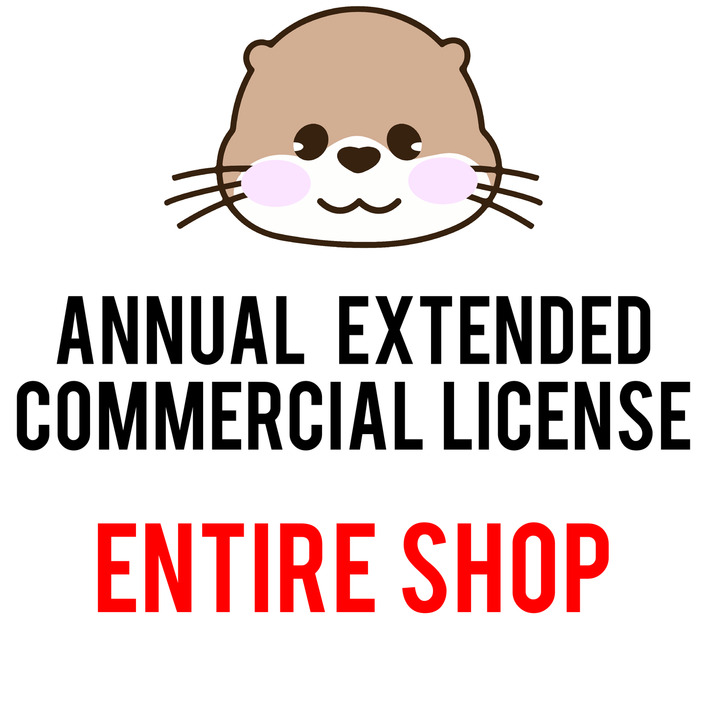 Annual Extended License (Fabric, Clear Vinyl & Leather)- Entire Shop